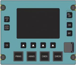 Electronic Countermeasure Processor Unit-Front